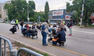 27-а поредна вечер на протест на булевард "Сливница" в София