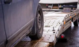 A truck and a car collided in Burgas 