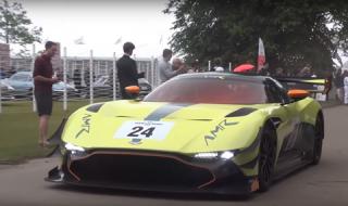 Чудесията Aston Martin Vulcan AMR Pro в действие