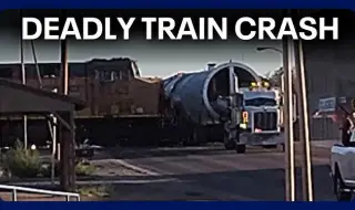 Two dead, three injured in freight train derailment in Texas VIDEO 