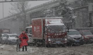 Голям сняг в Китай