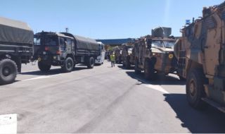 Военна техника ще се придвижва от Учебен полигон „Ново село“