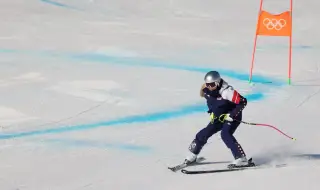 Ужас! Линдзи Вон падна секунди след старта, наложи се да я откарат с хеликоптер