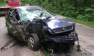 Мъж пострада в катастрофа