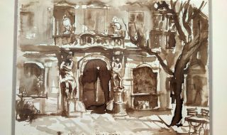 Изложба на картини, рисувани с кафе, представя варненски художник