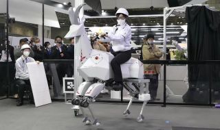 Kawasaki разработи дива коза робот, която може да се язди (ВИДЕО)