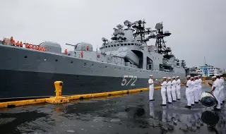 Дни след заплахите на НАТО! Китай и Русия започнаха съвместни военноморски учения