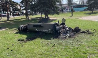 Мощни взривове от ракети в Краматорск 