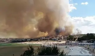 The fire near Sozopol started from a hotel 