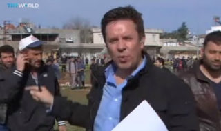 Обстрелът в Турция бе заснет по време на живо предаване (ВИДЕО)