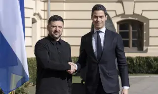 Нидерландският премиер на официално посещение в Киев