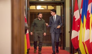Зеленски помоли Трюдо за подкрепа до края на войната, Канада отпусна нова помощ на Украйна