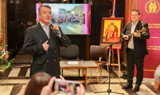 Iliya Lukov presented his book "Bulgaria is my song" 