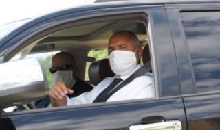 Без санкции за Борисов за агитация с джипа