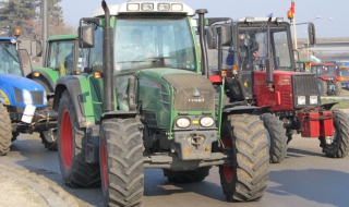 170 трактора влизат в София в понеделник