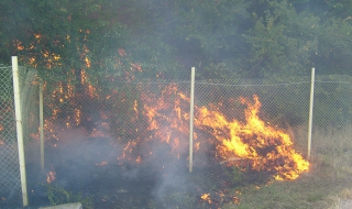 Отново пожар в Балкана над Троян