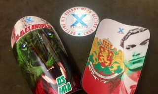 Български национал демонстрира патриотизъм