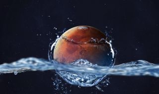 Учени обясниха защо не се задържа вода на Марс