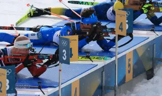 Италианската надежда за златен медал в биатлона е в болница