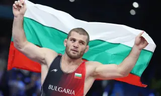 Олимпийският шампион Магомед Рамазанов празнува днес