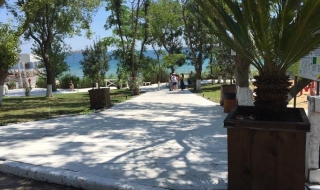 Свободен е достъпът до плажа на къмпинг Черноморец