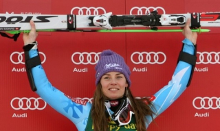 Тина Мазе спечели слалома в Марибор