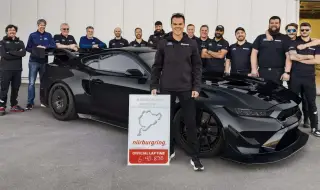 Ford си върна рекорда на „Ринга“ с Mustang GTD (ВИДЕО)