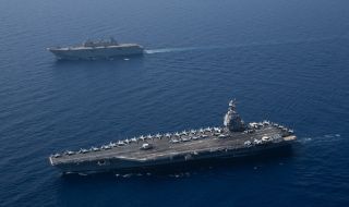 САЩ праща самолетоносача "Джералд Форд" в Източното Средиземноморие в подкрепа на Израел