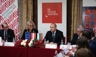 Румен Радев: През 2022 г. Австрия е инвестирала в България 2,245 млрд. евро