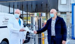 UV-C апарат за дезинфекция бе дарен на УМБАЛСМ „Н.И. Пирогов“