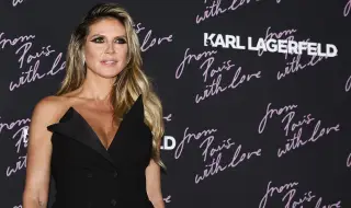 Хайди Клум подготвя "страшен и грозен" костюм за Хелоуин (СНИМКА)