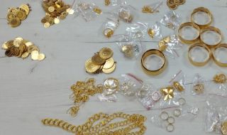 "Златен дъжд" на ГКПП "Капитан Андреево": 3 кг и 300 грама недекларирано злато откриха митничари 