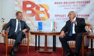 Борисов и Туск разговарят за Балканите