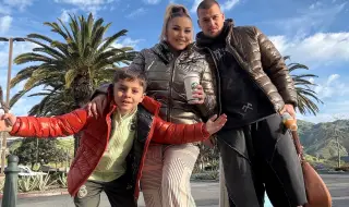 Деси Слава заведе синовете в САЩ за турнето (СНИМКИ)