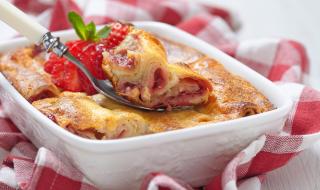 Рецепта на деня: Мързелива палачинка на фурна