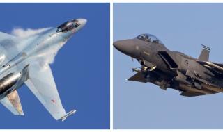 F-15 в дуел срещу Су-35. Кой ще победи?