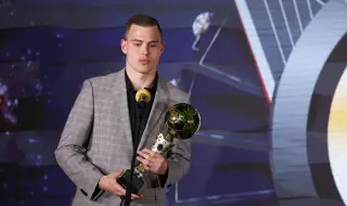 Светослав Вуцов с емоционално послание след наградата "Вратар на годината"