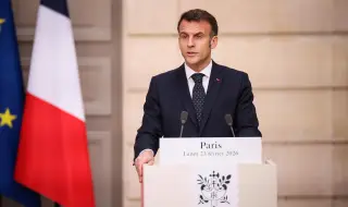 Макрон: Русия се провали стратегически четири години след инвазията в Украйна