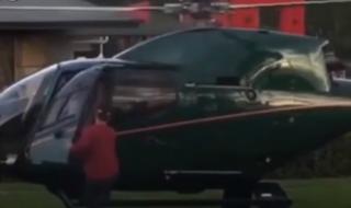 Да си вземеш бургер с хеликоптер (ВИДЕО)