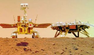 Китайци показаха снимки от недрата на Марс