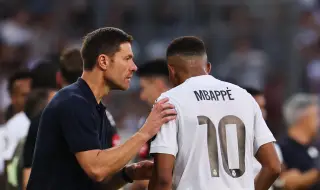 Килиан Мбапе с трогателни думи към Чаби Алонсо след раздялата с Реал Мадрид