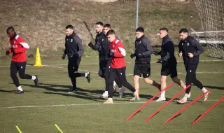 След двудневна почивка ЦСКА подновява тренировки във вторник