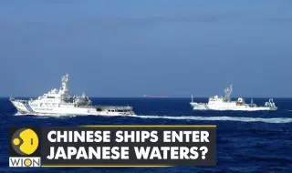 Китайски кораби преминаха край контролираните от Япония спорни острови Сенкаку