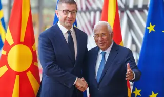 Мицкоски: Няма да има промени в Конституцията без гаранции от ЕС и България