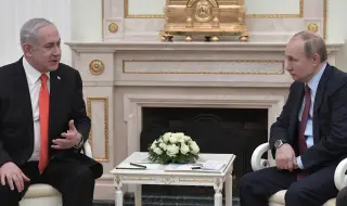 Путин и Нетаняху обсъдиха ситуацията в Близкия изток в нов телефонен разговор
