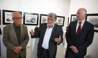 Вежди Рашидов представи изложба на най-новите си картини (СНИМКИ)