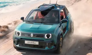 Renault 4 вече е истинско 4x4 на ток