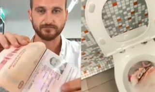 Мястото на руския паспорт е в тоалетната чиния
