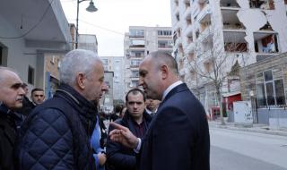 България помага на албанския град Дуръс след тежкото земетресение