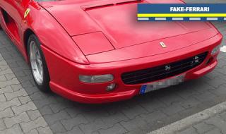 Немската полиция погна собственик на фалшиво Ferrari
